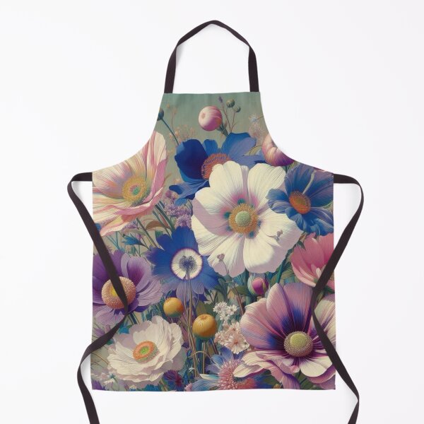 Item preview, Flowers, botanical, spring, floral pattern, cottagecore, japanese pop art designed and sold by Sugar Wisdom .