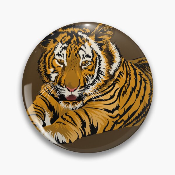 Item preview, tiger, The stability and strength of a tiger, The ferocity and stability of a tiger designed and sold by BOOM BOOM .