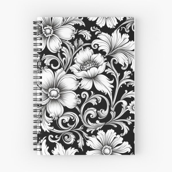 Item preview, Stylized flowers in baroque style designed and sold by Giuseppe Cammino.