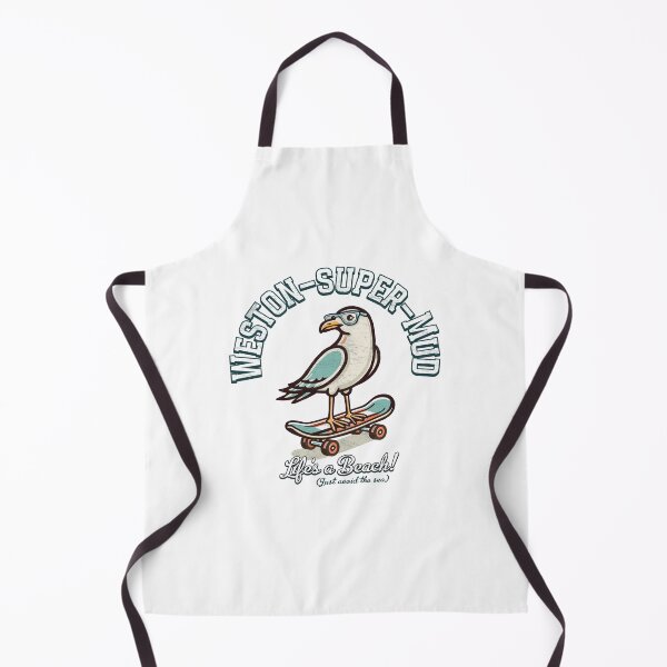 Item preview, Weston super Mud Life's a beach! Weston super Mare Seagull designed and sold by shufti.