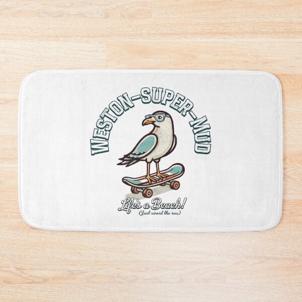 Item preview, Weston super Mud Life's a beach! Weston super Mare Seagull designed and sold by shufti.