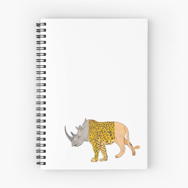 Aperçu de l'œuvre Rhinocéros Léopard Lion créée et vendue par Domnc.