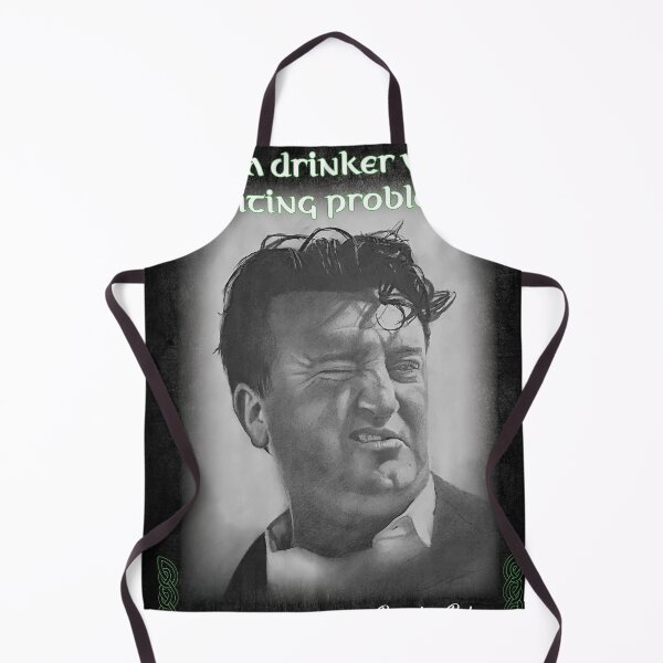 Item preview, Brendan Behan Quote Portrait Wall Art 2025 designed and sold by ConorKeeganArt.