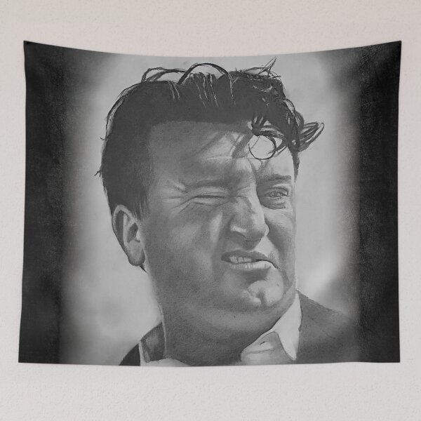 Item preview, Brendan Behan Quote Portrait Wall Art 2025 designed and sold by ConorKeeganArt.