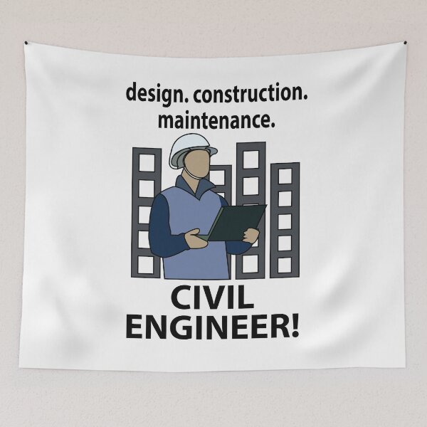 Item preview, Civil Engineer Design Construction Civil Engineer  designed and sold by Nisha Prabhu.