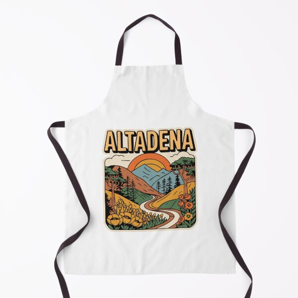 Item preview, Altadena - Vintage Nostalgic Retro Design designed and sold by skiprender.
