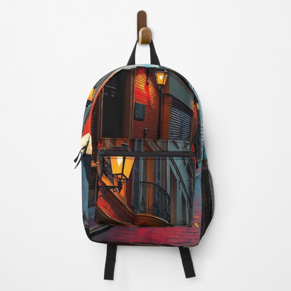 Item preview, Red Shadows In Parisian Night Corners designed and sold by PanoramaPrints.