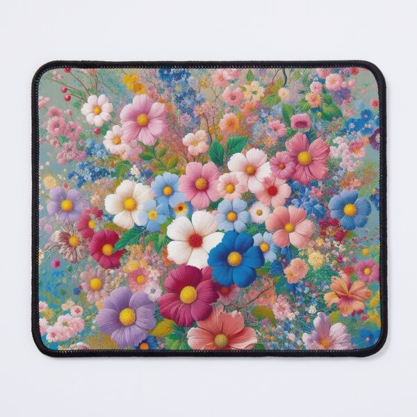 Item preview, Flowers, botanical, spring, floral pattern, cottagecore, japanese pop art designed and sold by Sugar Wisdom .