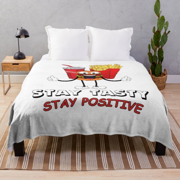 Item preview, Stay Tasty Stay Positive designed and sold by StomirDesign.