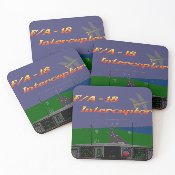 Item preview,  F/A-18 Interceptor Game designed and sold by Retr0Tshirts.