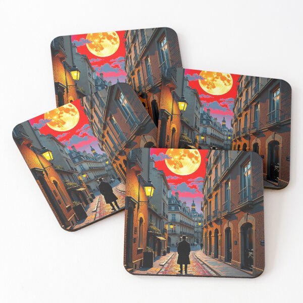 Item preview, Mystic Shadows In Red Twilight designed and sold by PanoramaPrints.