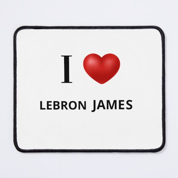 Item preview, I Love LeBron James designed and sold by DesignedArchive.