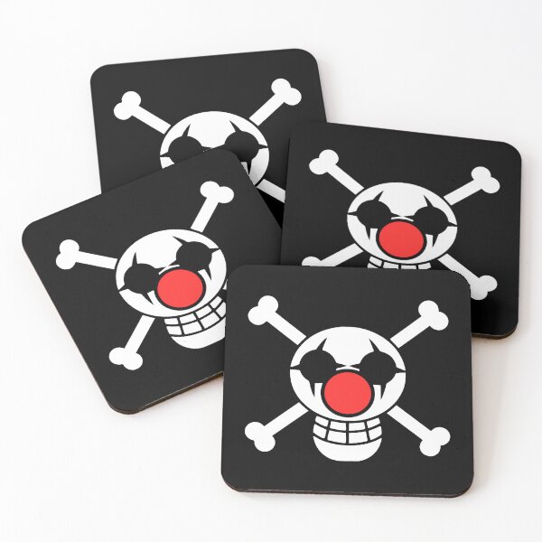 Item preview, Buggy the Star Clown Jolly Roger Pirate Symbol designed and sold by FriskySloths.