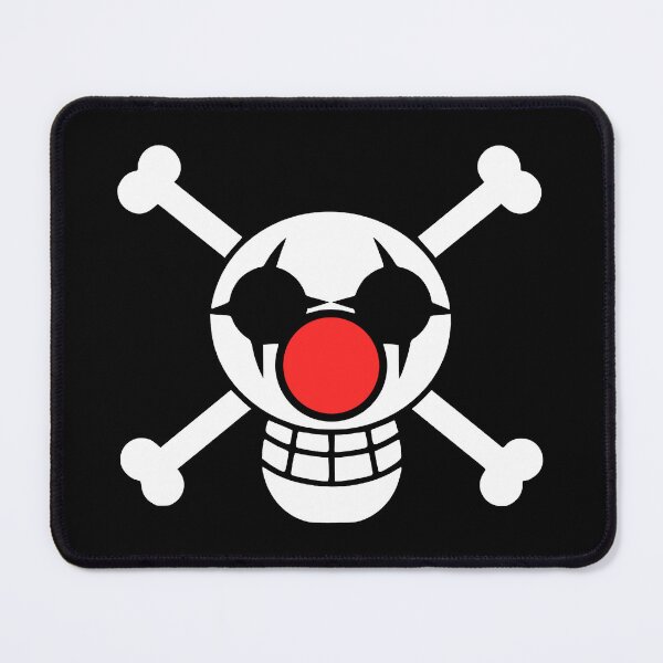 Item preview, Buggy the Star Clown Jolly Roger Pirate Symbol designed and sold by FriskySloths.