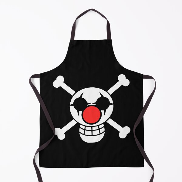 Item preview, Buggy the Star Clown Jolly Roger Pirate Symbol designed and sold by FriskySloths.