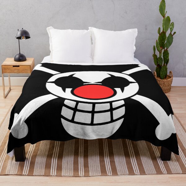 Item preview, Buggy the Star Clown Jolly Roger Pirate Symbol designed and sold by FriskySloths.