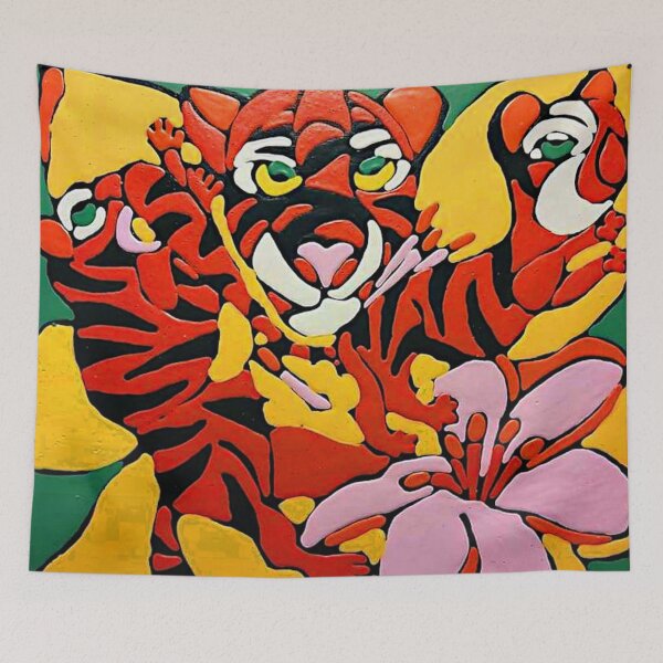 Item preview, Tiger lily designed and sold by Gluecknika.