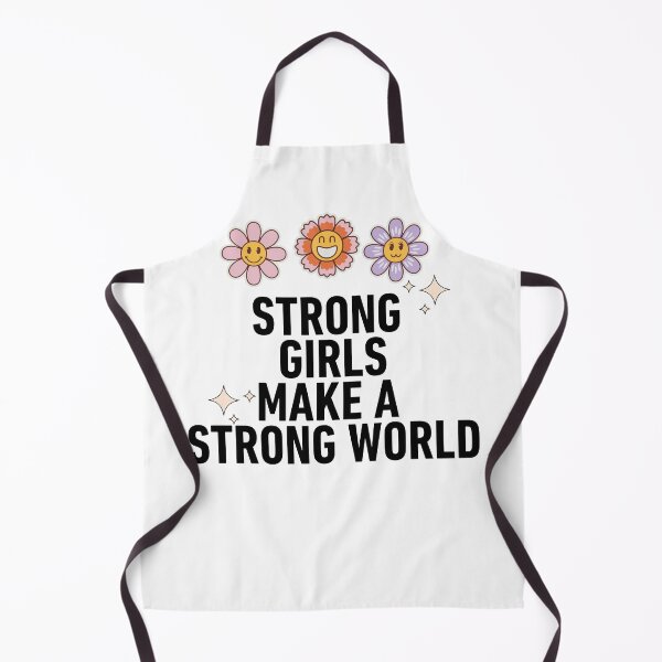 Item preview, Strong Girls make a Strong World designed and sold by IconMomo.