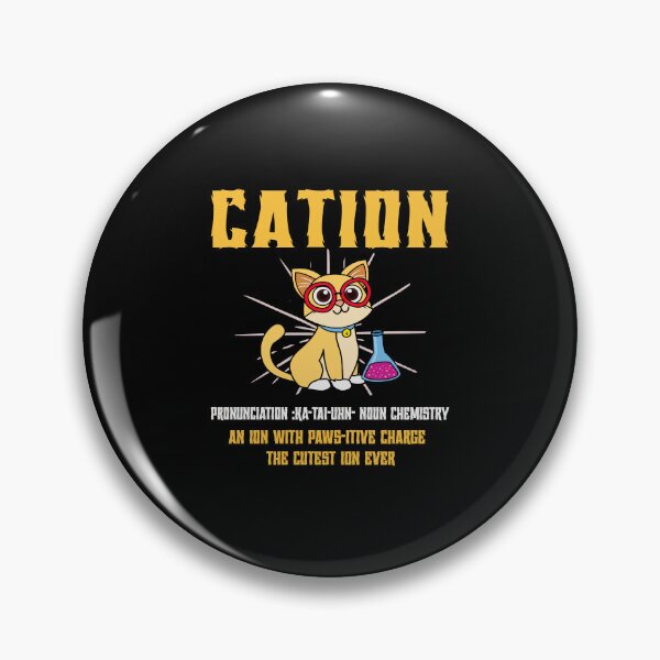 Item preview, Cation Funny Chemistry Humor Science Teacher Cat Pun designed and sold by MizoX7.