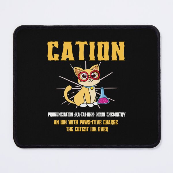 Item preview, Cation Funny Chemistry Humor Science Teacher Cat Pun designed and sold by MizoX7.