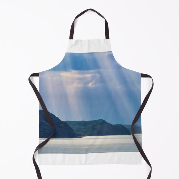 Item preview, Crepuscular Rays highlighting the Jurassic Coastline at Lyme Bay in Dorset designed and sold by Dorset Girl.