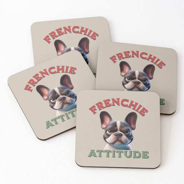 Item preview, Frenchie Attitude Unisex T-Shirt - French Bulldog Lovers designed and sold by CrafteeTrends.