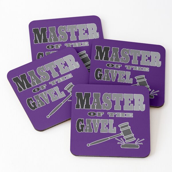 Item preview, Master of the Gavel - Funny auctioneer or judge slogan gift designed and sold by Harlake.