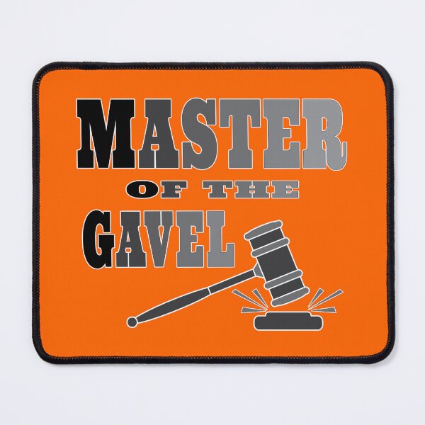 Item preview, Master of the Gavel - Funny auctioneer or judge slogan gift designed and sold by Harlake.