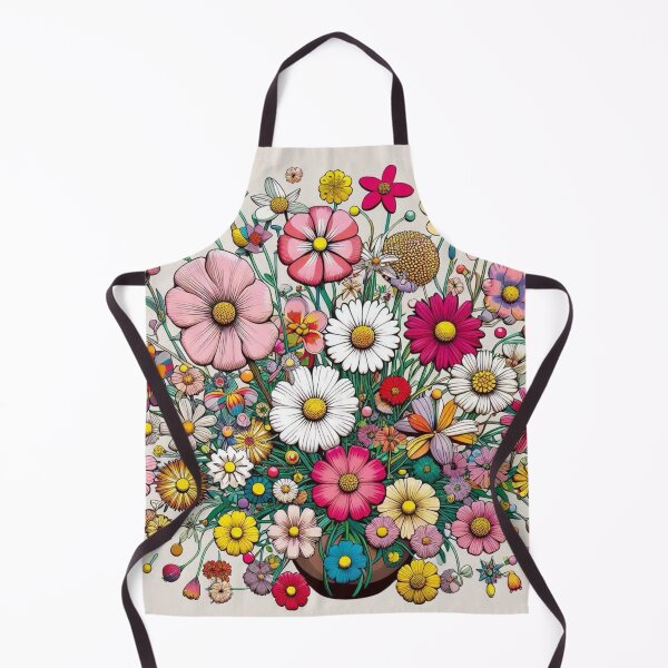 Item preview, Flowers, botanical, spring, floral pattern, cottagecore, japanese pop art designed and sold by Sugar Wisdom .