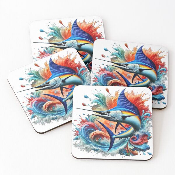Item preview, Majestic Marlin: Elegant Ocean Art for Sea Lovers designed and sold by ZENTIO.
