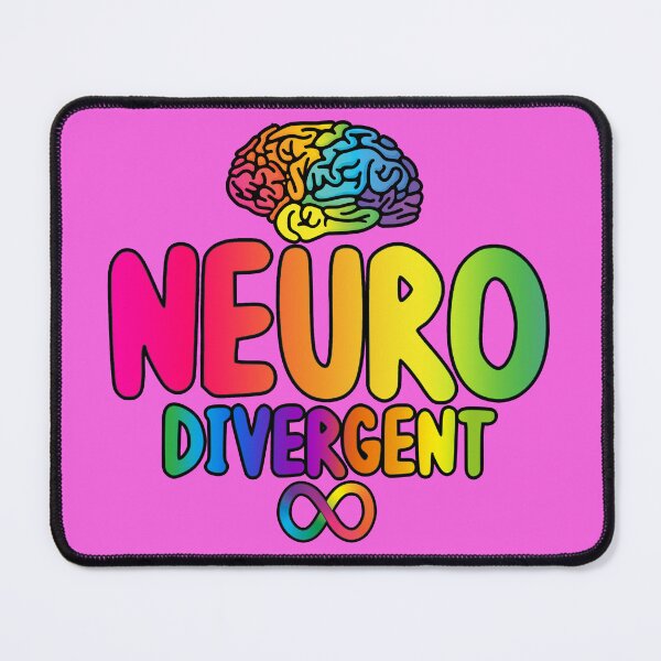 Item preview, Neurodivergent brain infinity designed and sold by DoodleBethShop.