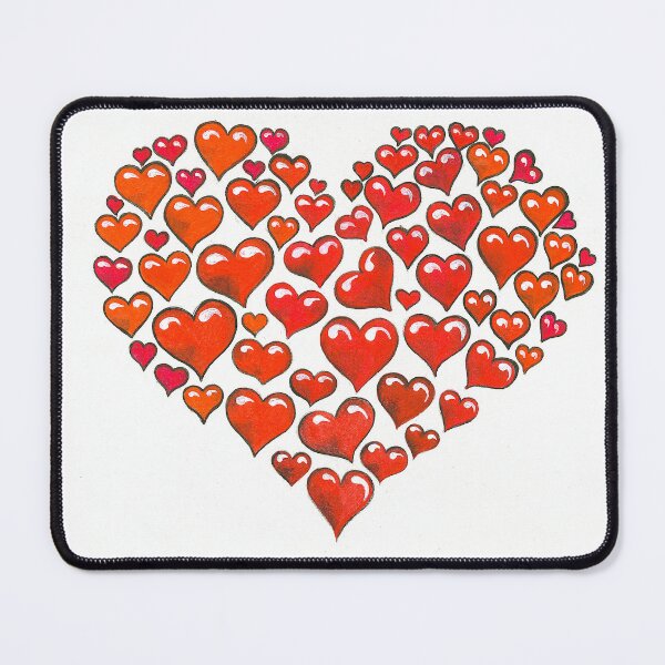Item preview, “Heart of hearts - Watercolor illustration” designed and sold by Backartdesign.
