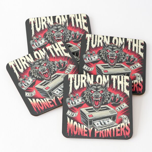 Item preview, Turn on the Money Printers! designed and sold by RK - Shop.