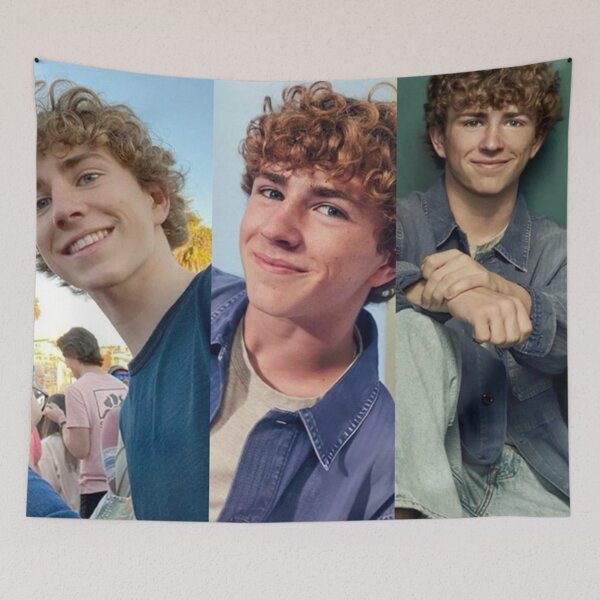 Item preview, Percy Jackson walker scobell collage designed and sold by ZamanEcho.