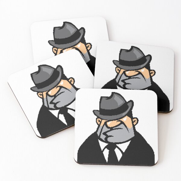 Item preview, Man wearing a hat | Old man | man with beard designed and sold by NoobyDraw.