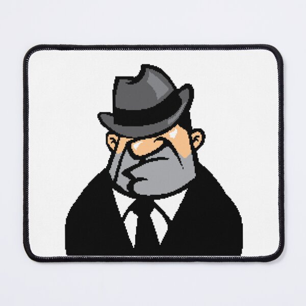 Item preview, Man wearing a hat | Old man | man with beard designed and sold by NoobyDraw.