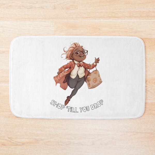 Item preview, Shop 'Til You Drop. Retail Therapy design. Text Version. designed and sold by Shoot-The-Moon.