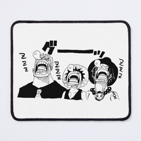 Item preview, Sleepy Garp. Luffy, and Ace designed and sold by FriskySloths.