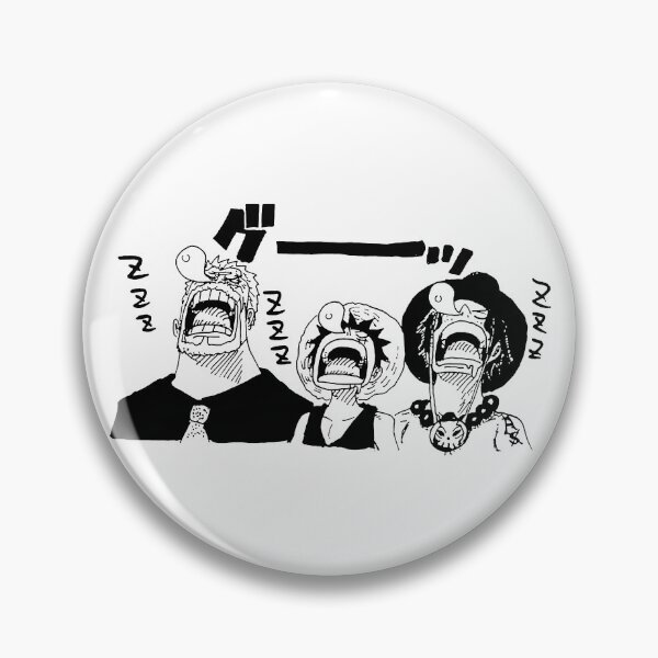 Item preview, Sleepy Garp. Luffy, and Ace designed and sold by FriskySloths.