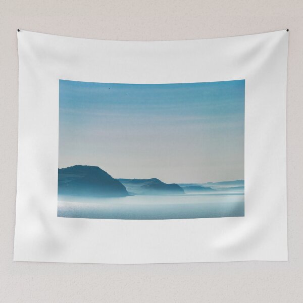 Item preview, Misty Blue May Morning over the Jurassic Coastline designed and sold by Dorset Girl.