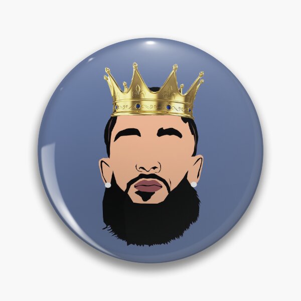 Item preview, Nipsey Hussle illustration designed and sold by ZooStateofMind.