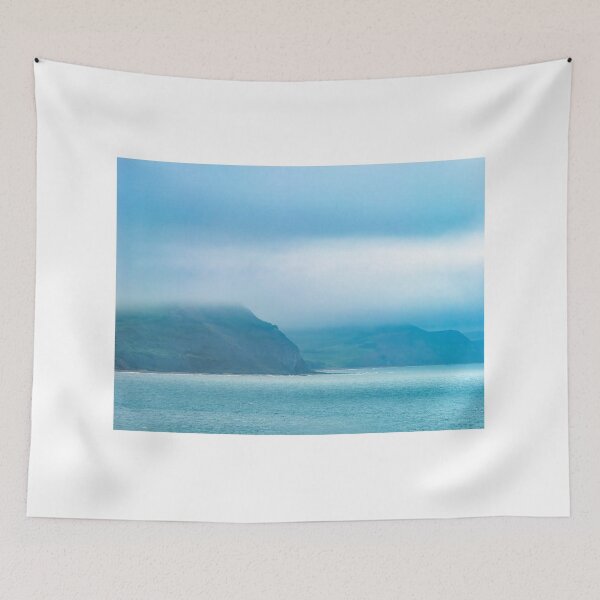 Item preview, Misty Blue May Morning over the Jurassic Coastline designed and sold by Dorset Girl.