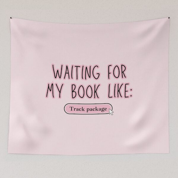 Item preview, Waiting for my book like designed and sold by Megurix.