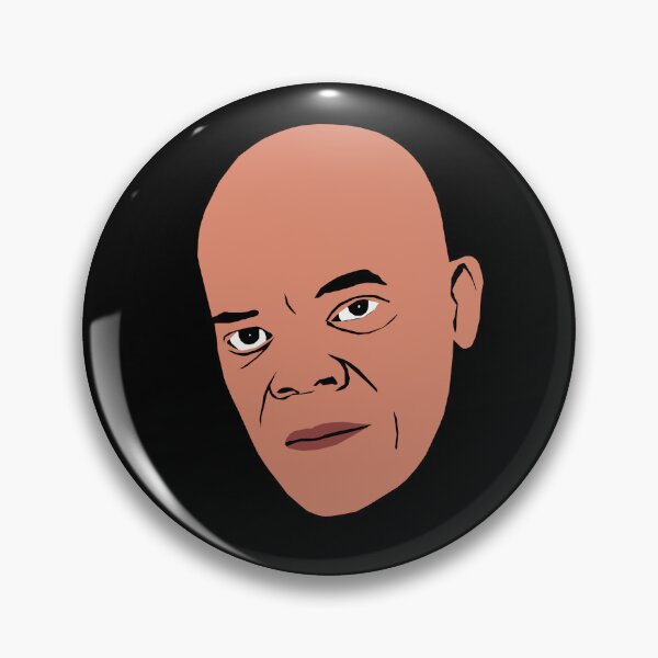 Item preview, Samuel L. Jackson illustration designed and sold by ZooStateofMind.