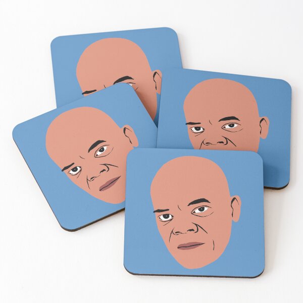 Item preview, Samuel L. Jackson illustration designed and sold by ZooStateofMind.