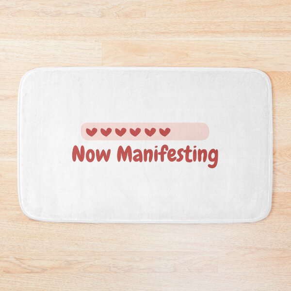 Item preview, Now manifesting spiritual motivational quote for positive people designed and sold by CameltStudio.