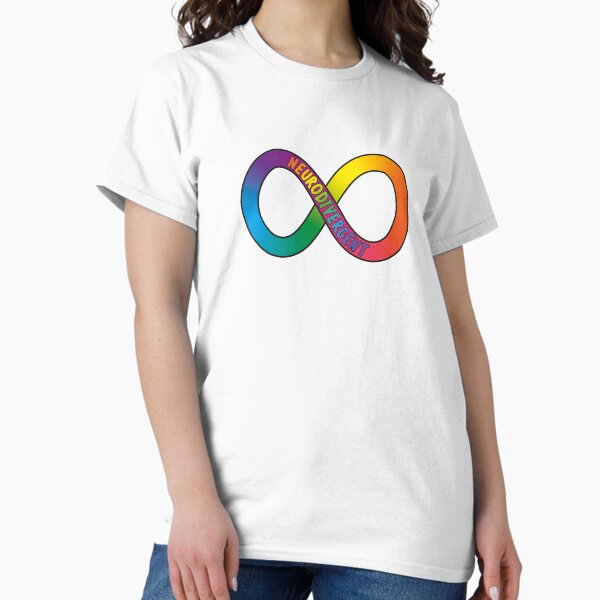 Vista previa del artículo con la obra «NeuroDivergente Infinito», diseñado y vendido por DoodleBethShop.