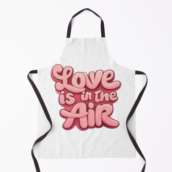 Item preview, Love is in the Air – Retro 3D Bubble Letter Valentine’s Day Design designed and sold by FaithCreatives.