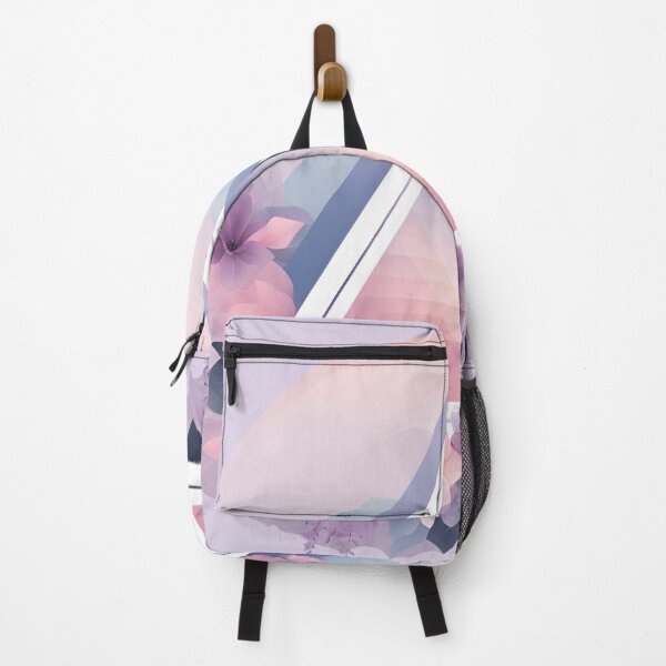 Item preview, Floral Triangle Delight AI art designed and sold by Famedtrend.