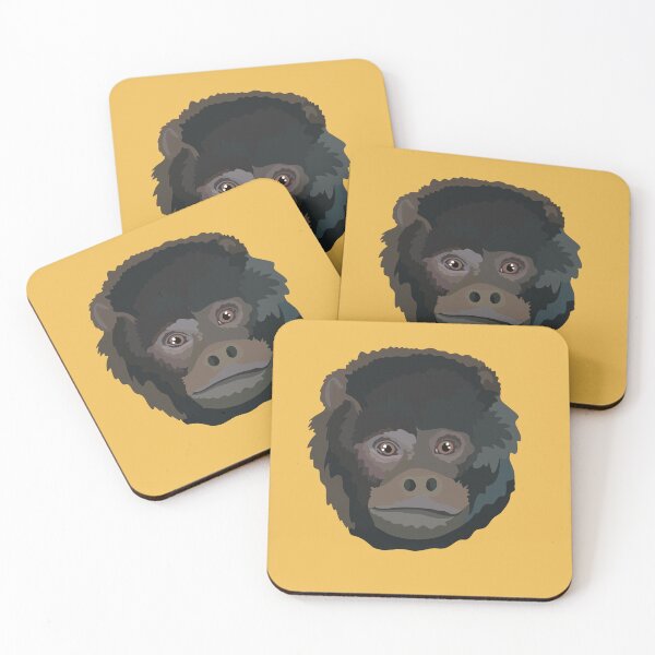 Item preview,  B is for Black Howler Monkey , Black Howler Monkey – Loud Primate of Central and South America designed and sold by PrettylittlepastelUk.